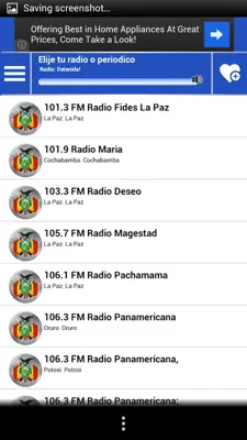 Bolivia Guia android App screenshot 2